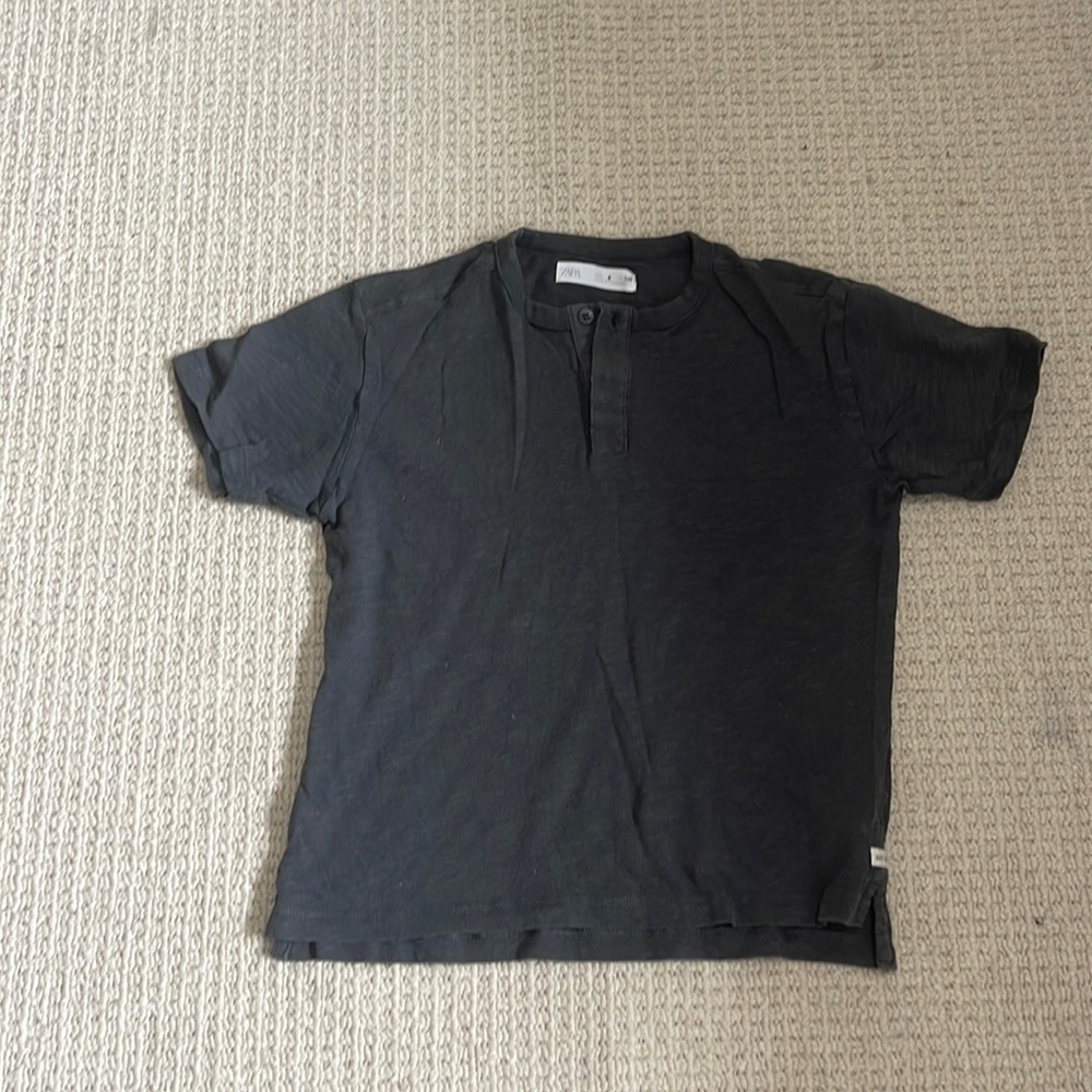 Zara grey-green shirt